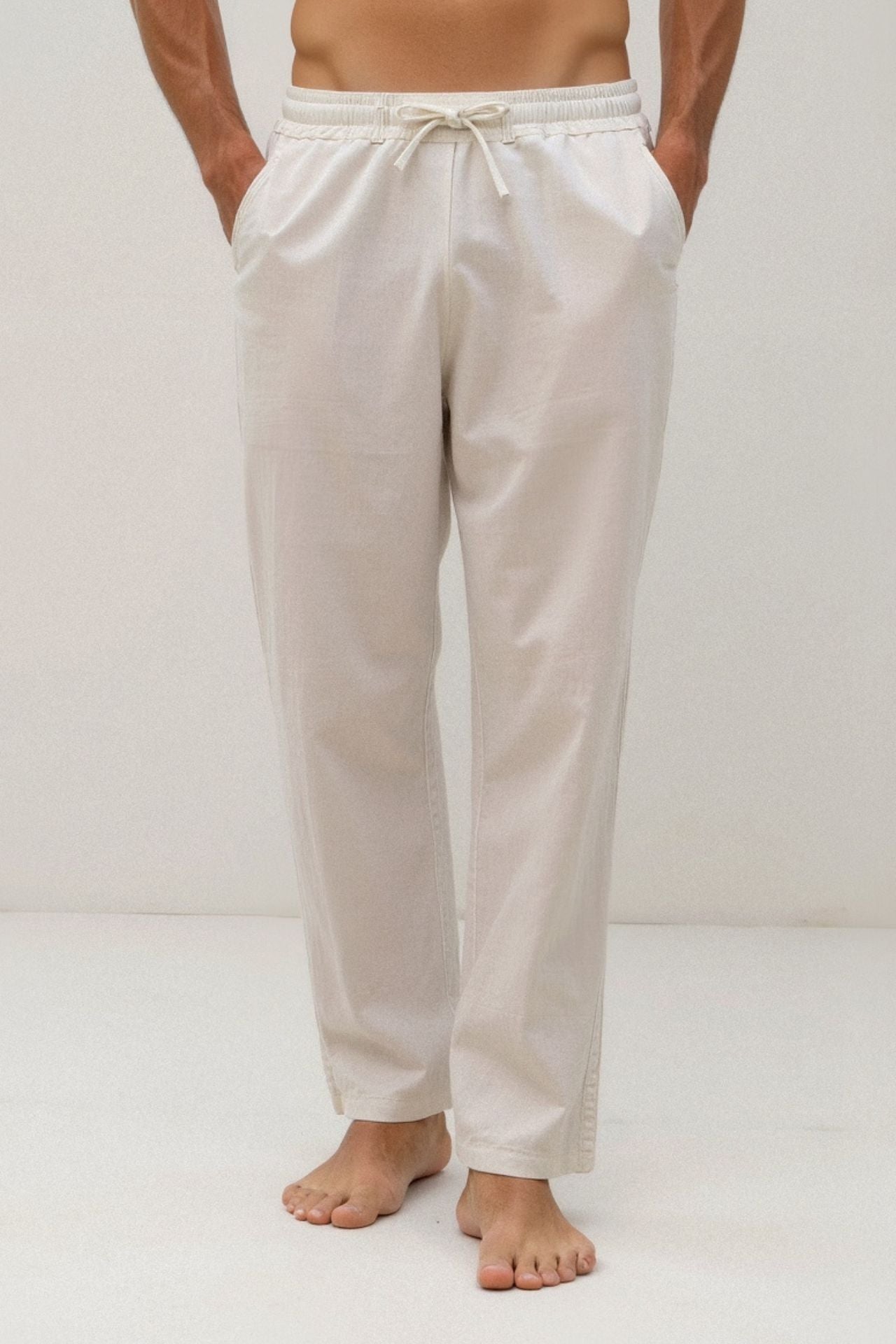 Belmont Cotton & Linen Blend Pants