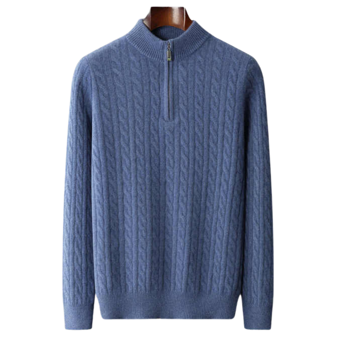 Belmont Cashmere Women Half Zip
