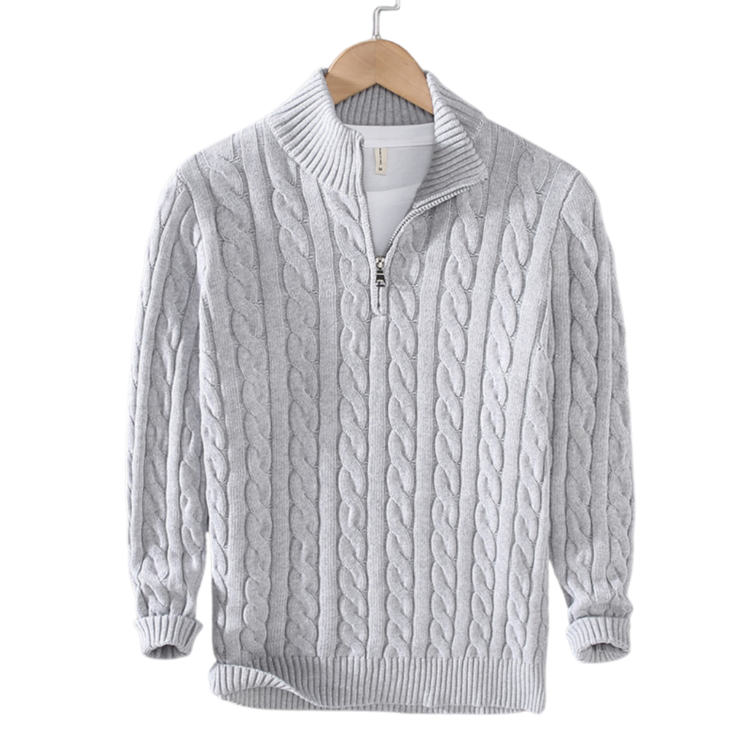 Belmont Constance Half Zip Sweater