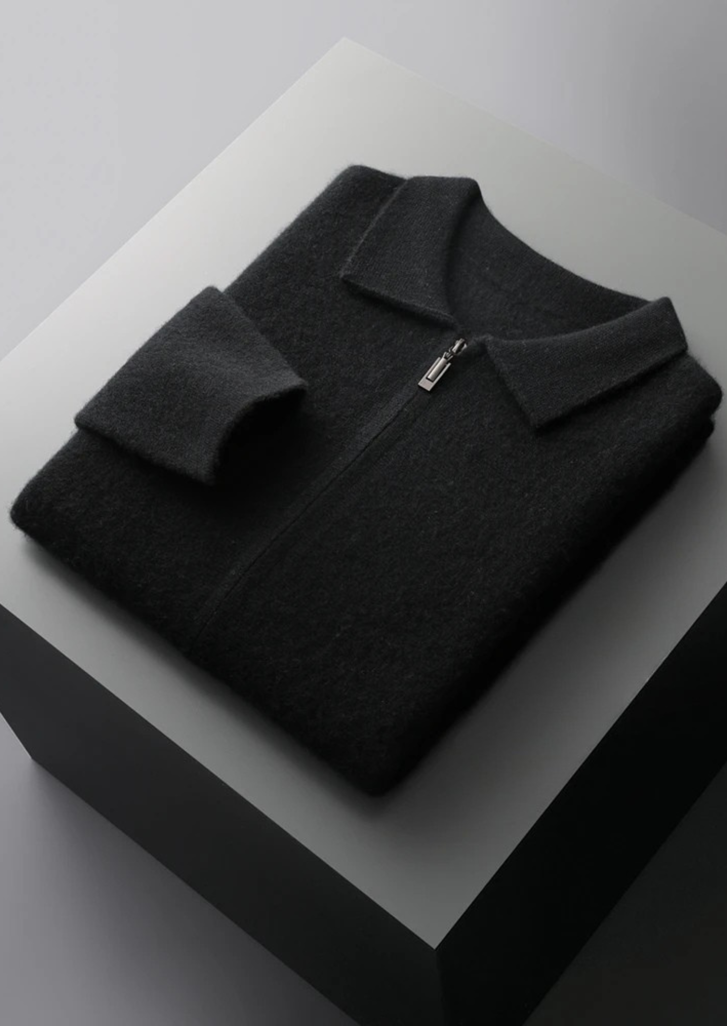 Belmont Cashmere Zipp Cardigan