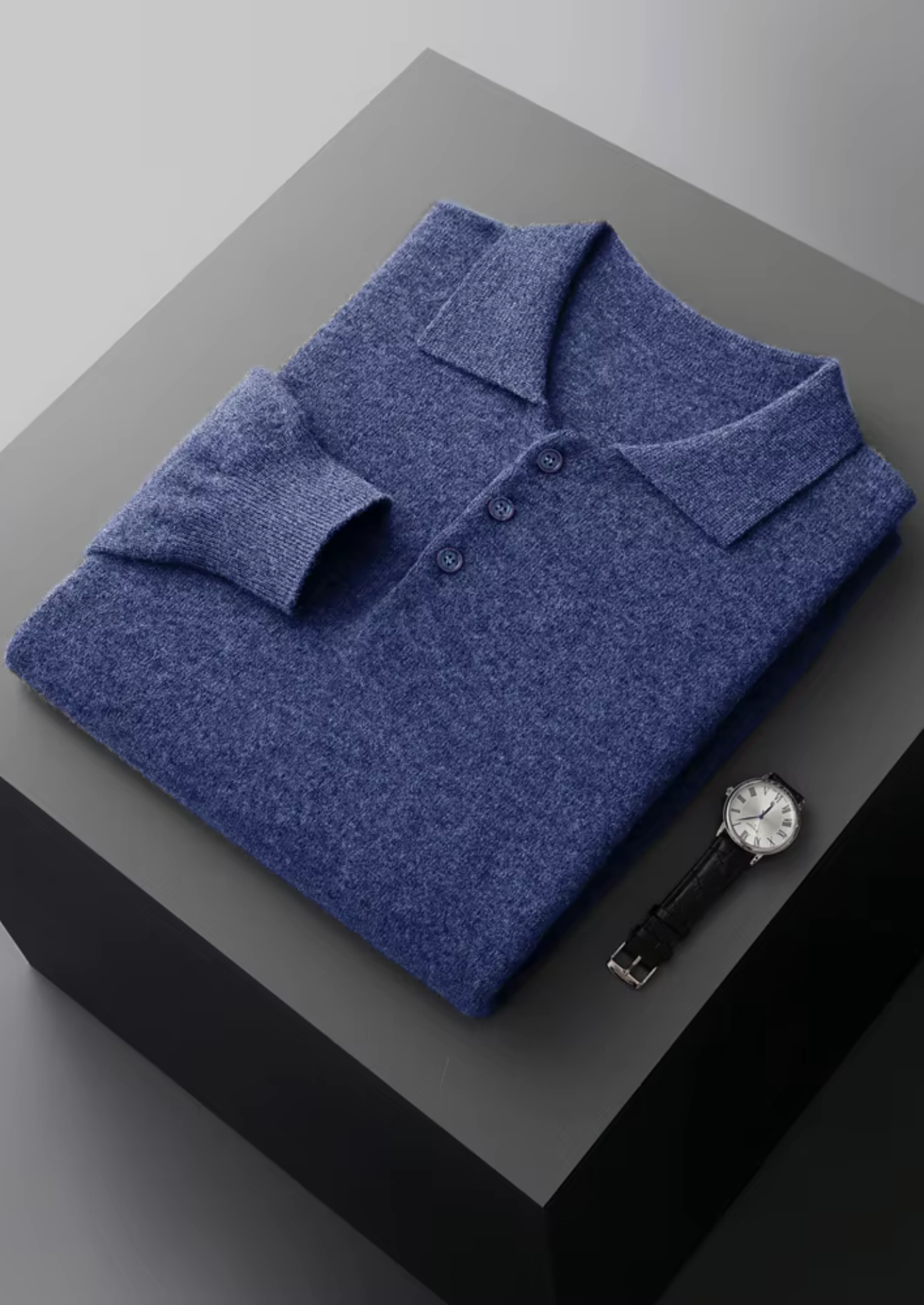 BELMONT WOOL CLASSIC SWEATER POLO