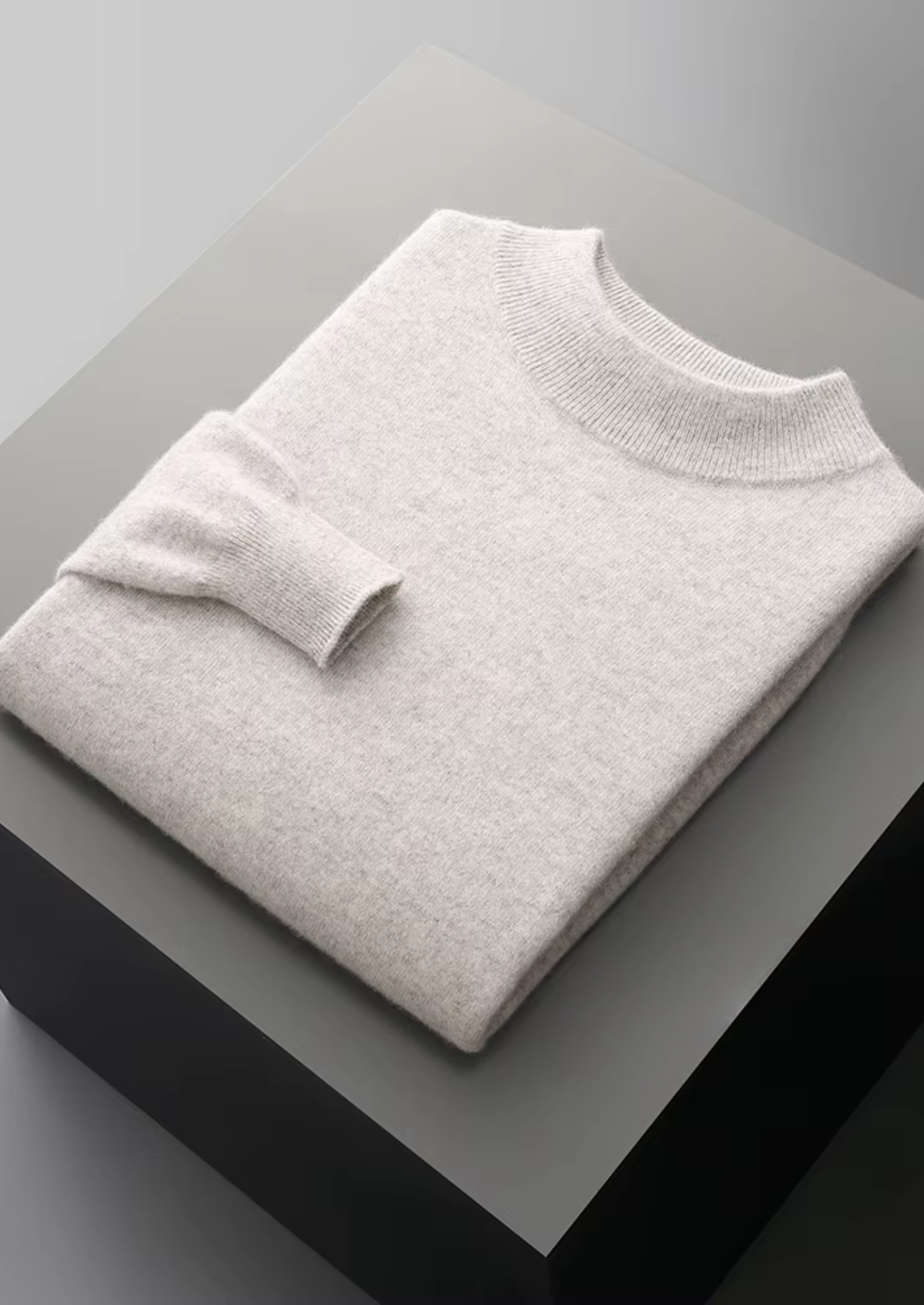 Belmont Wool Classic Mockneck Sweater