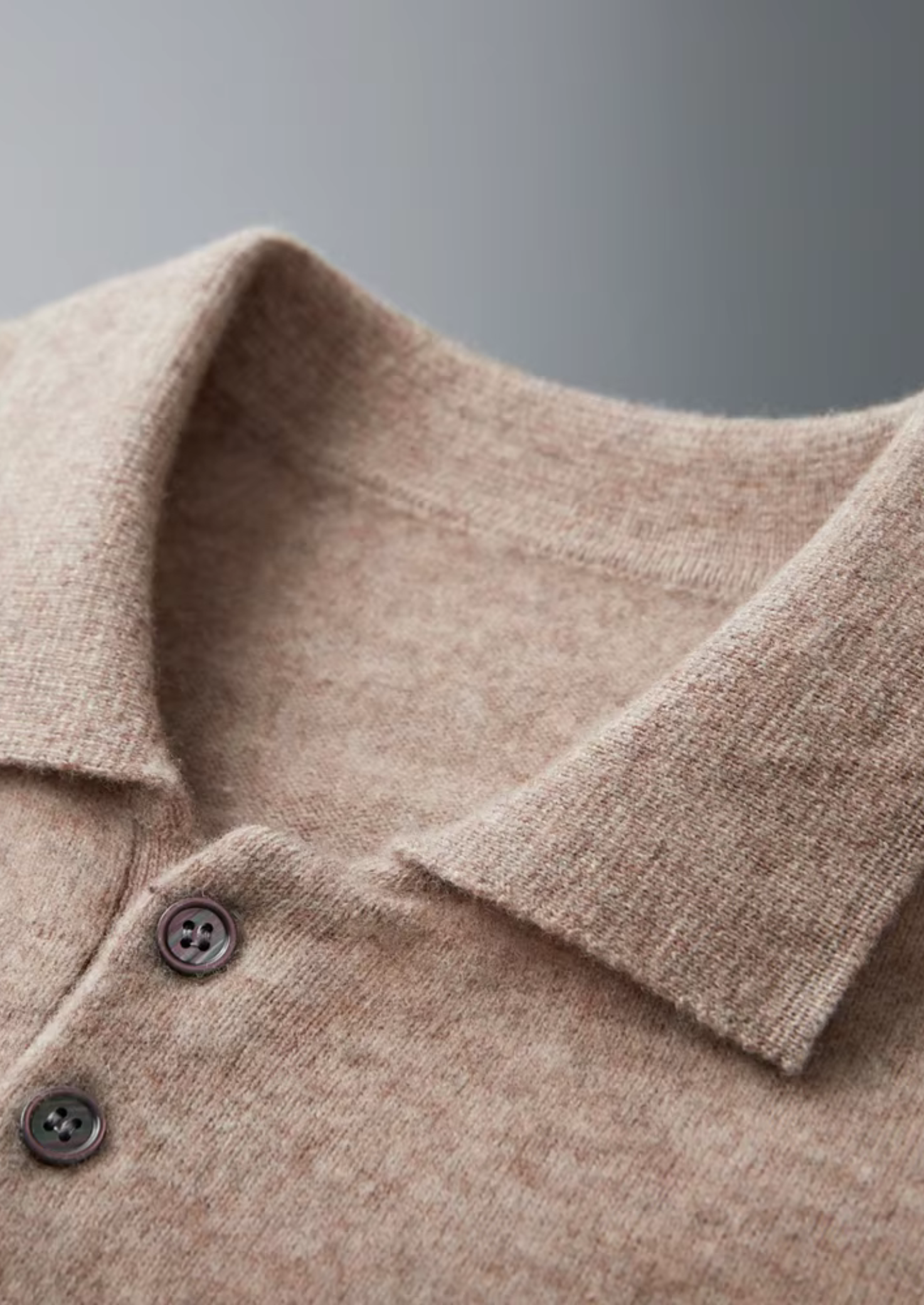 BELMONT WOOL CLASSIC SWEATER POLO