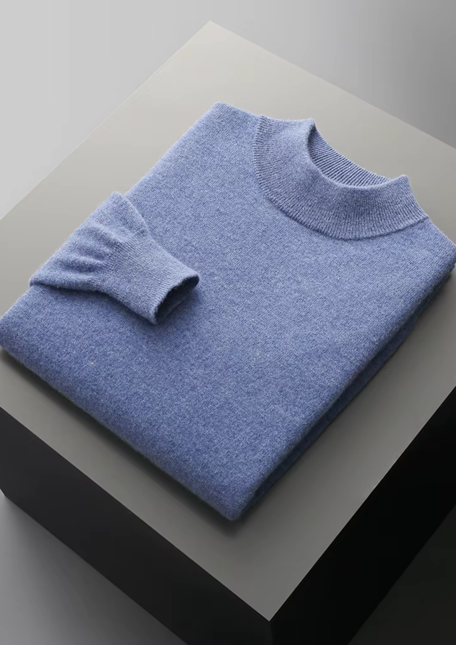 Belmont Wool Classic Mockneck Sweater
