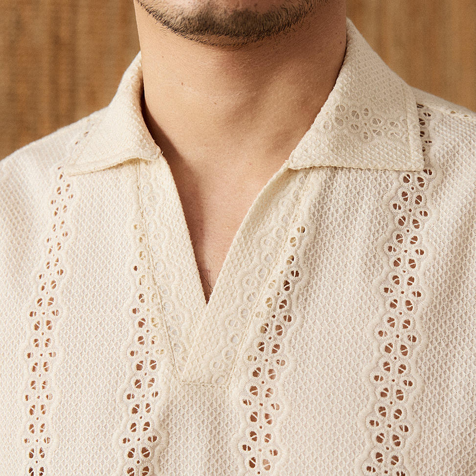 Belmont Cotton Knit Short Sleeve Polo Shirt