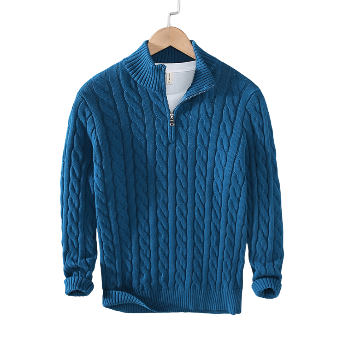 Belmont Constance Half Zip Sweater