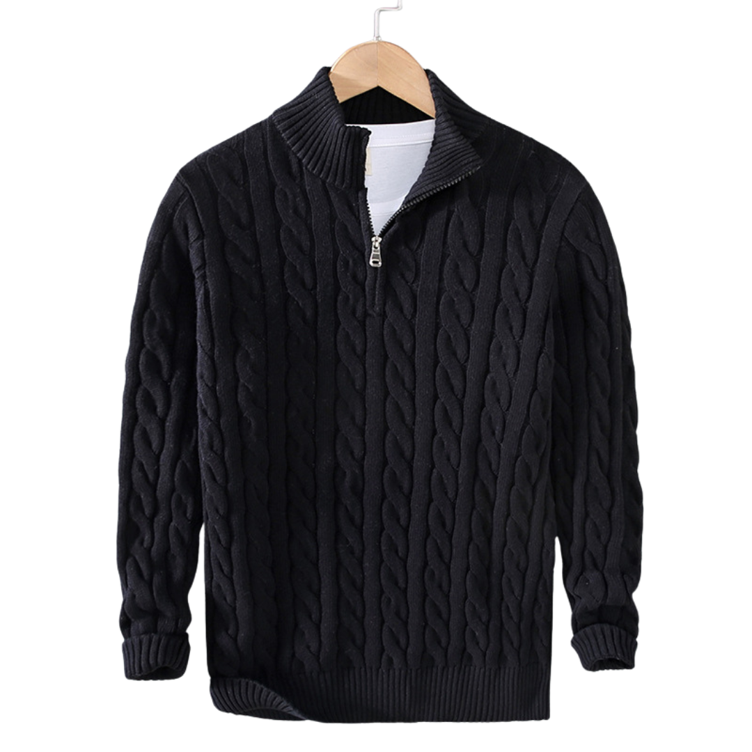 Belmont Constance Half Zip Sweater
