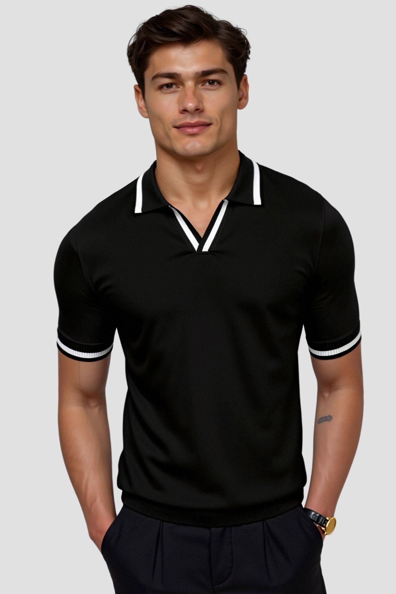 Belmont Contrast Slim Fitted Polo