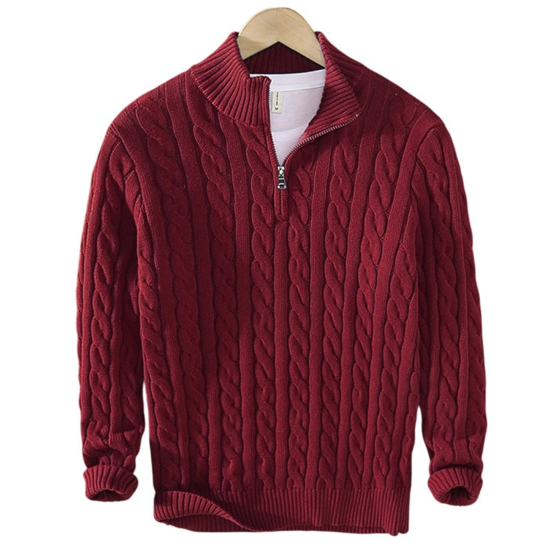 Belmont Constance Half Zip Sweater