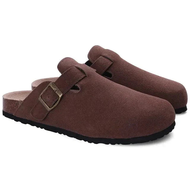 Belmont Suede Clogs