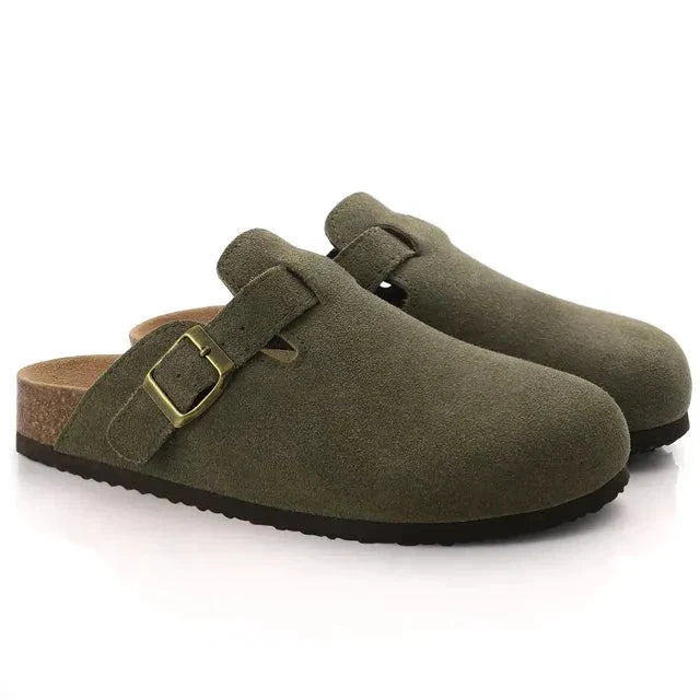 Belmont Suede Clogs