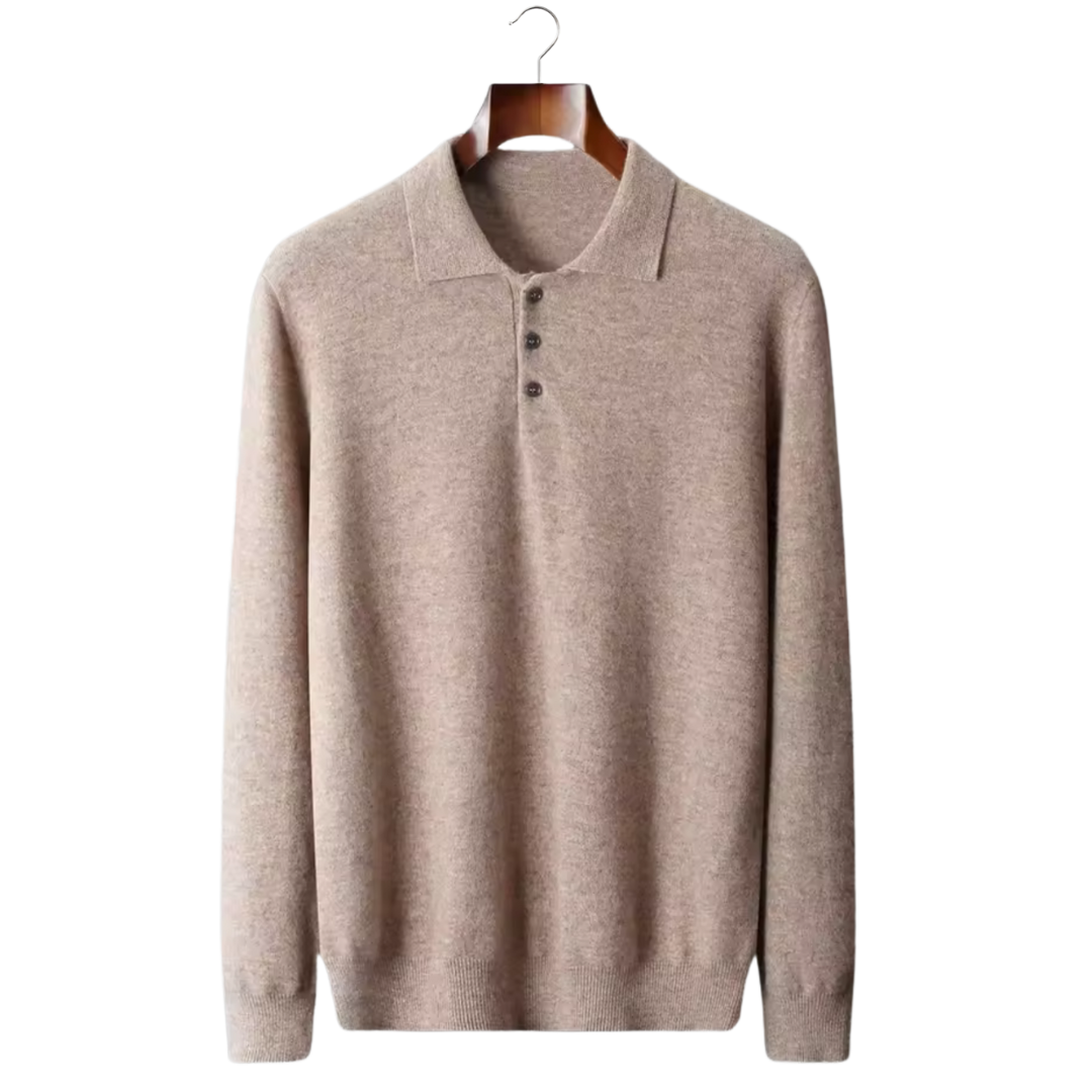 BELMONT WOOL CLASSIC SWEATER POLO