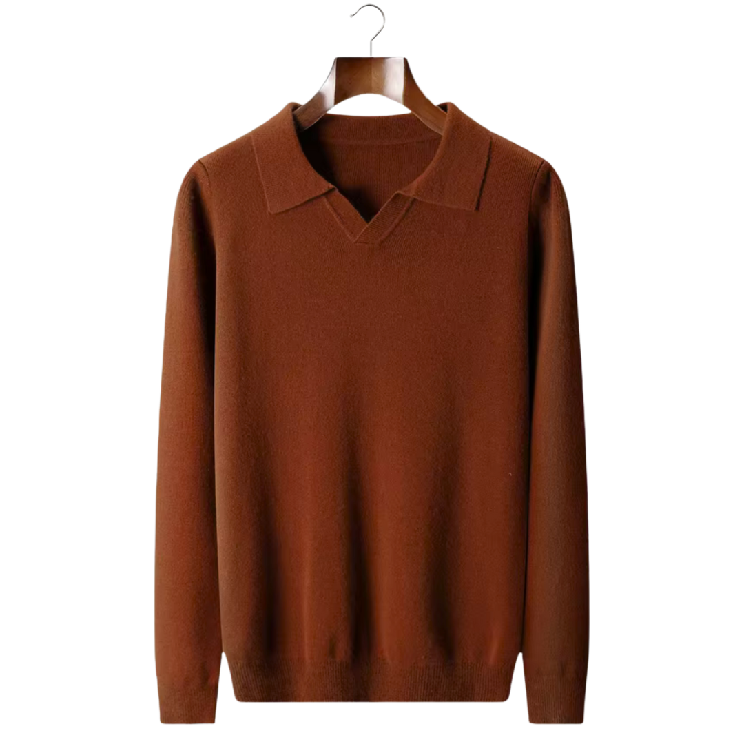 Belmont Wool Ribbed Buttonless