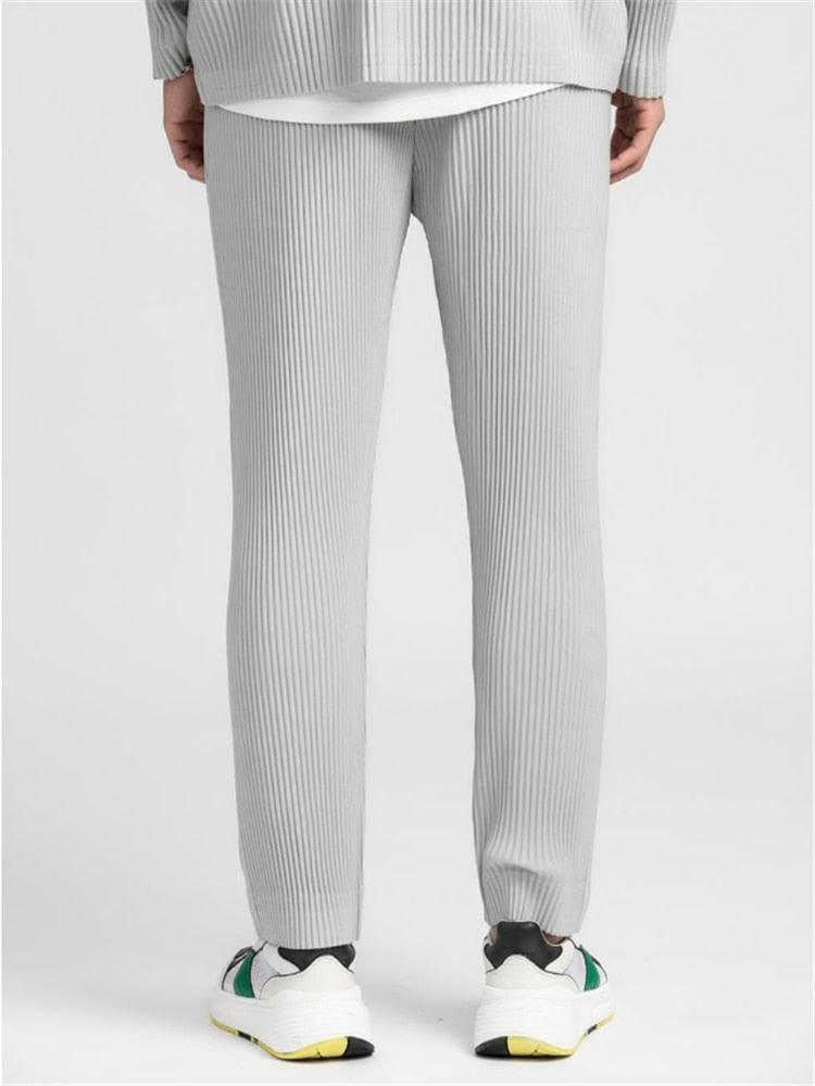 Belmont Ribbed Cotton Pantalon