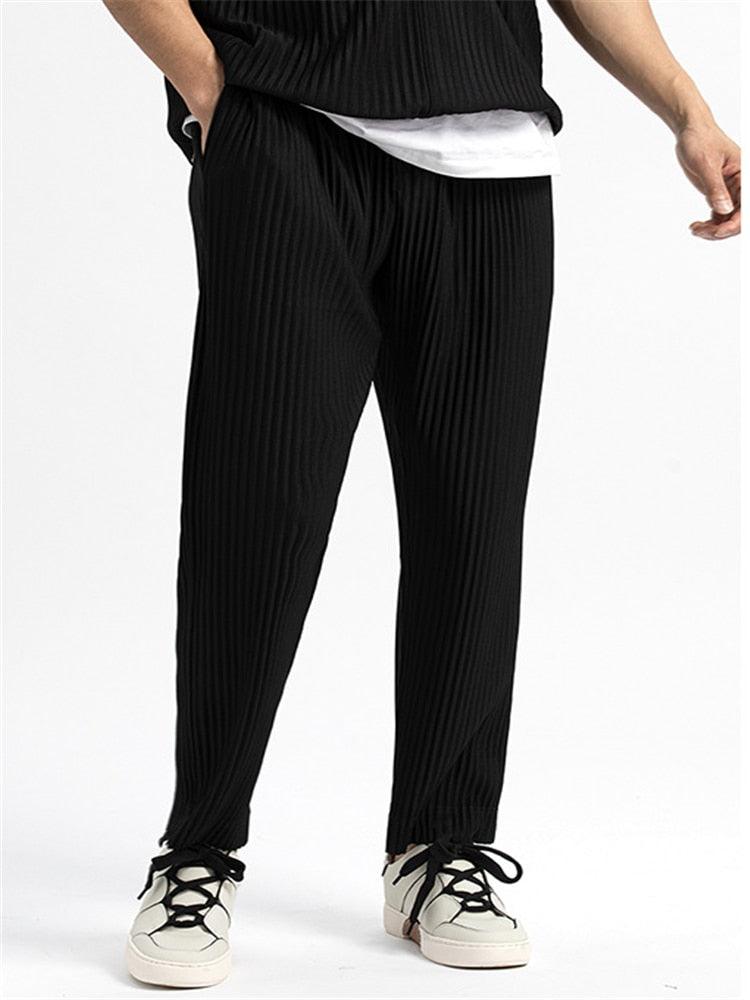 Belmont Ribbed Cotton Pantalon