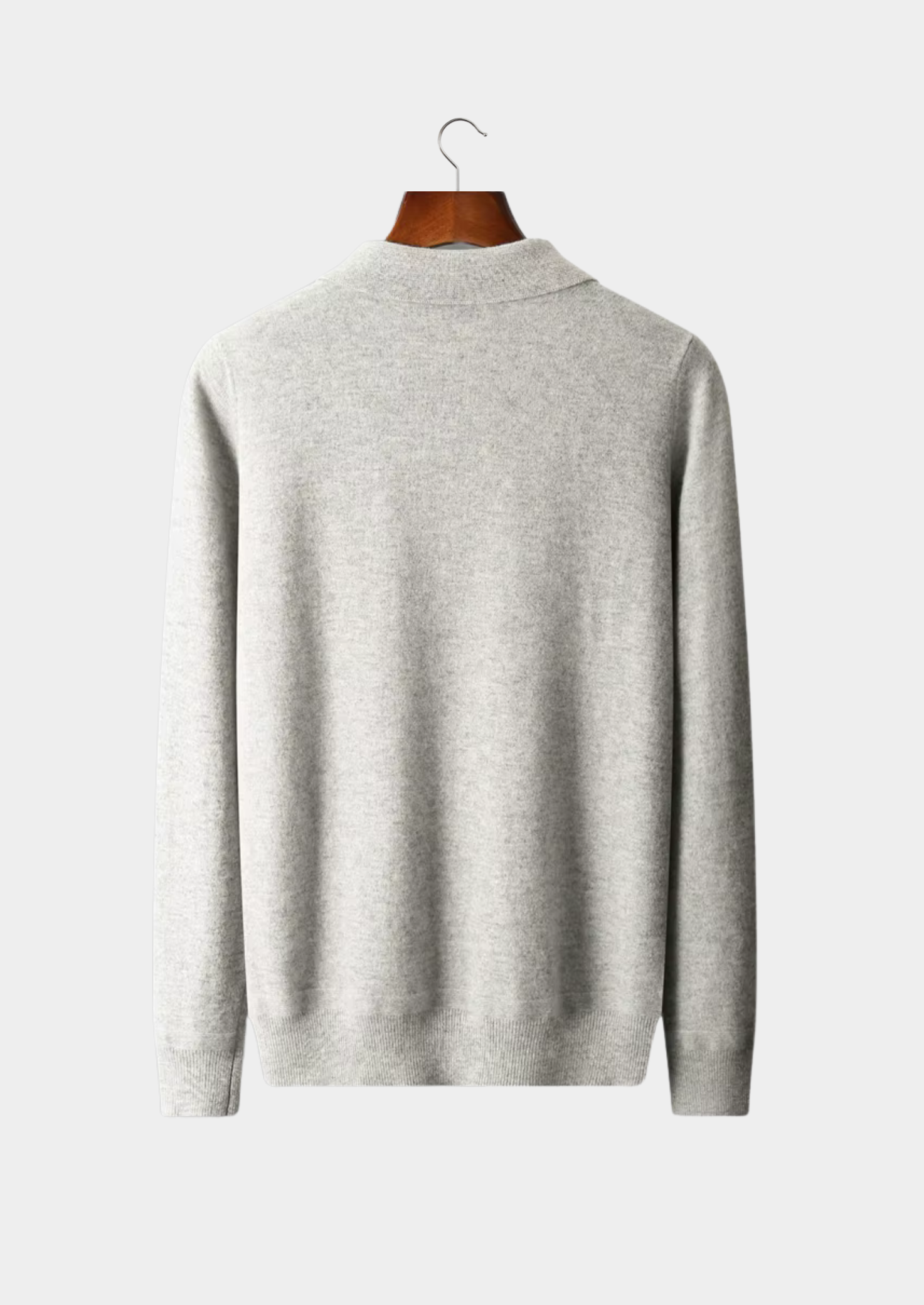 Belmont WOOL HALF ZIP POLO