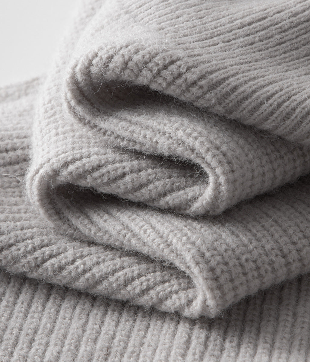 Belmont 100% Wool Zip Cardigan