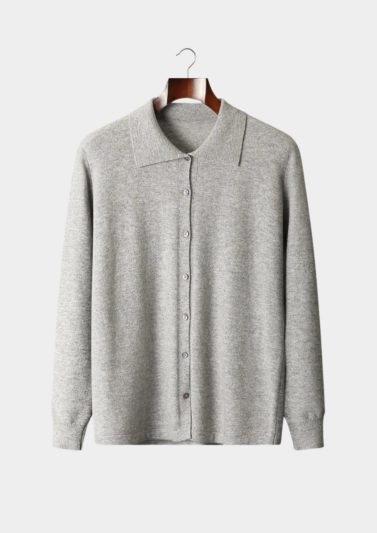 Belmont Cashmere Polo Sweater