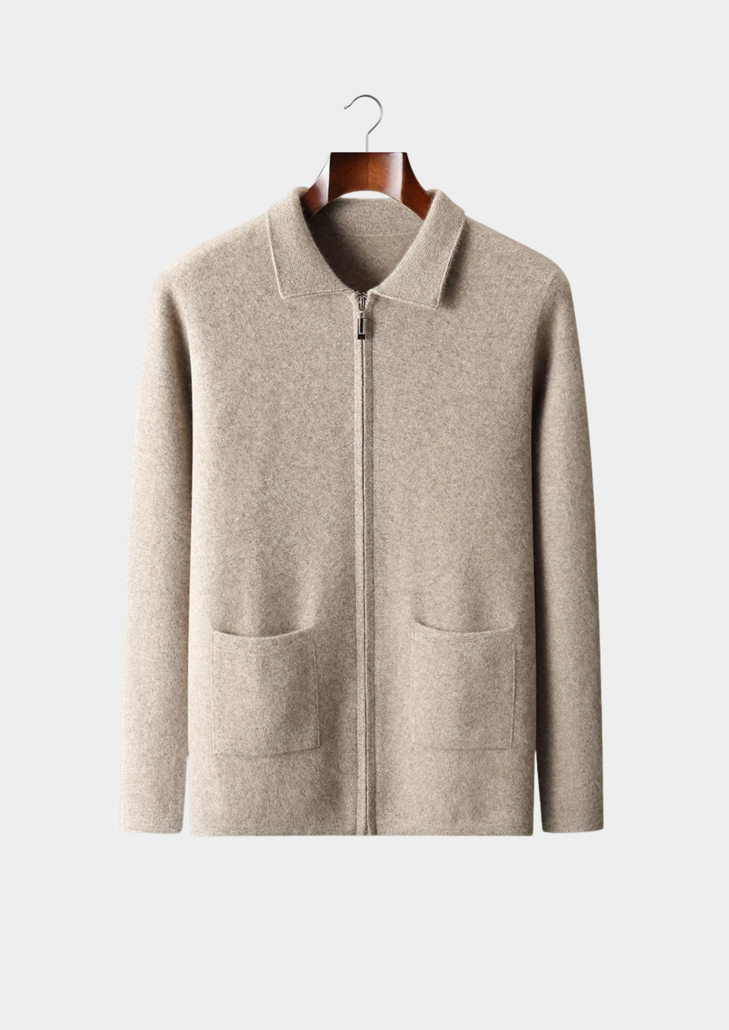 Belmont Cashmere Zipp Cardigan