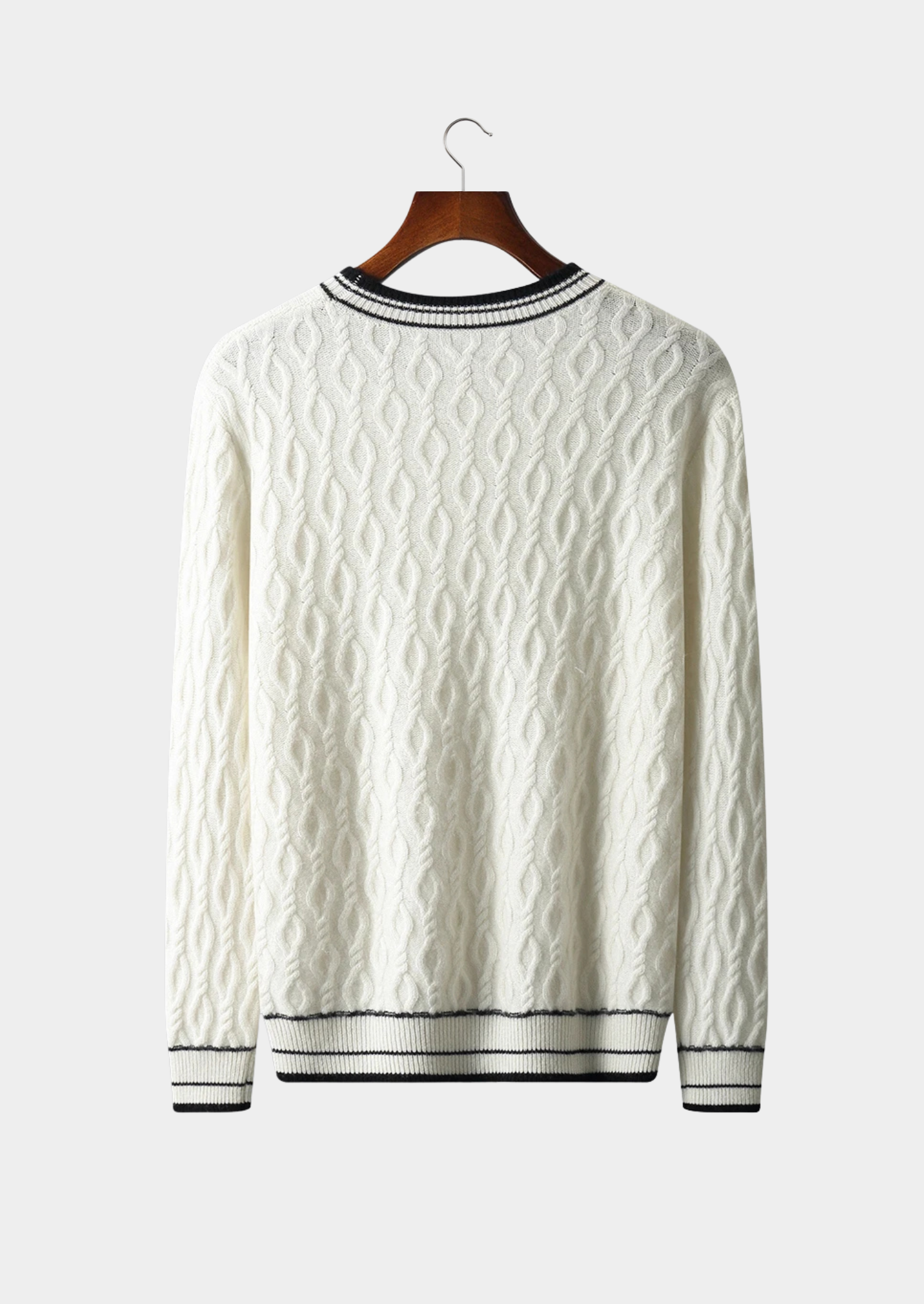 Belmont  WOOL JACQUARD CREWNECK