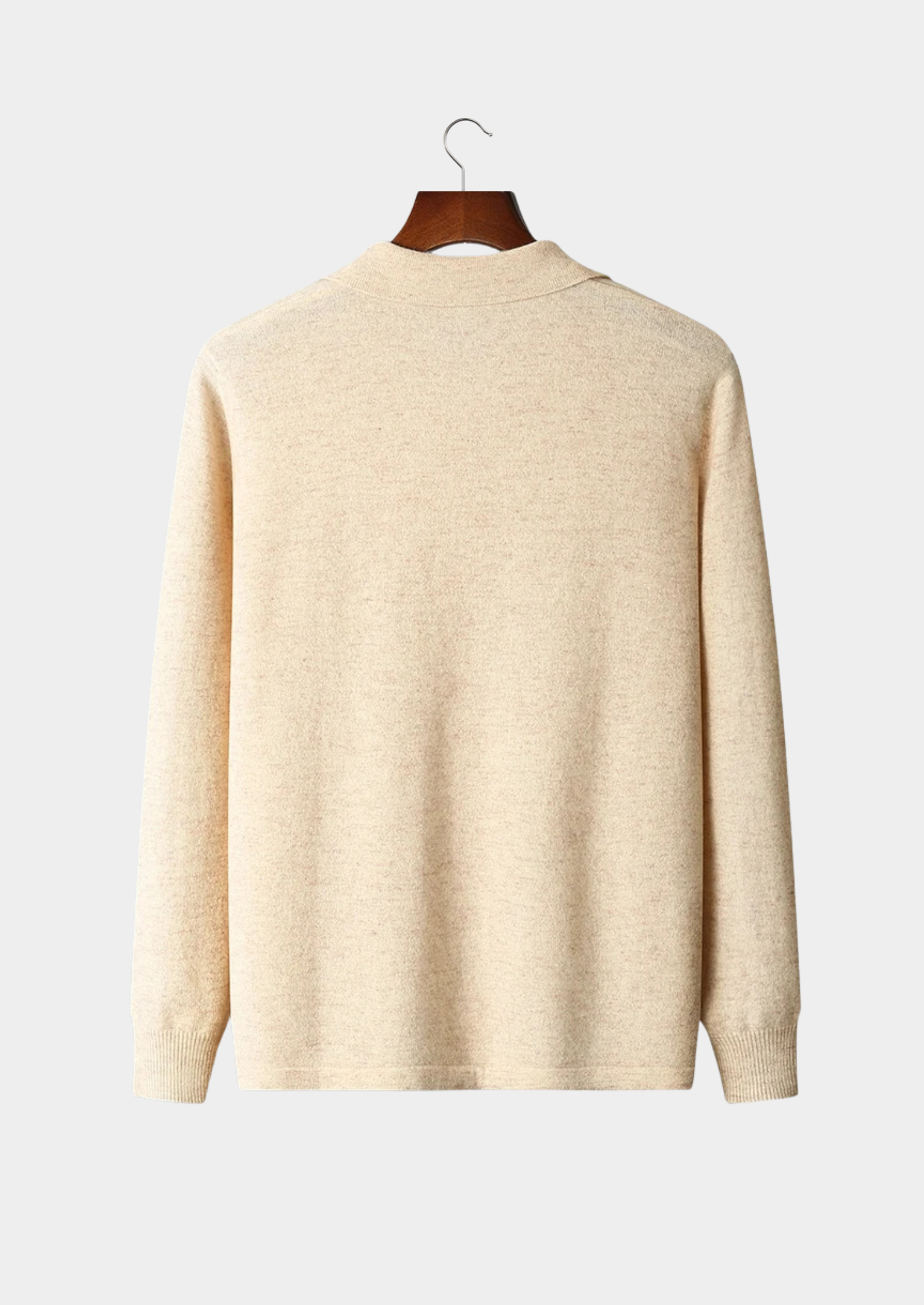 Belmont Cashmere Polo Sweater