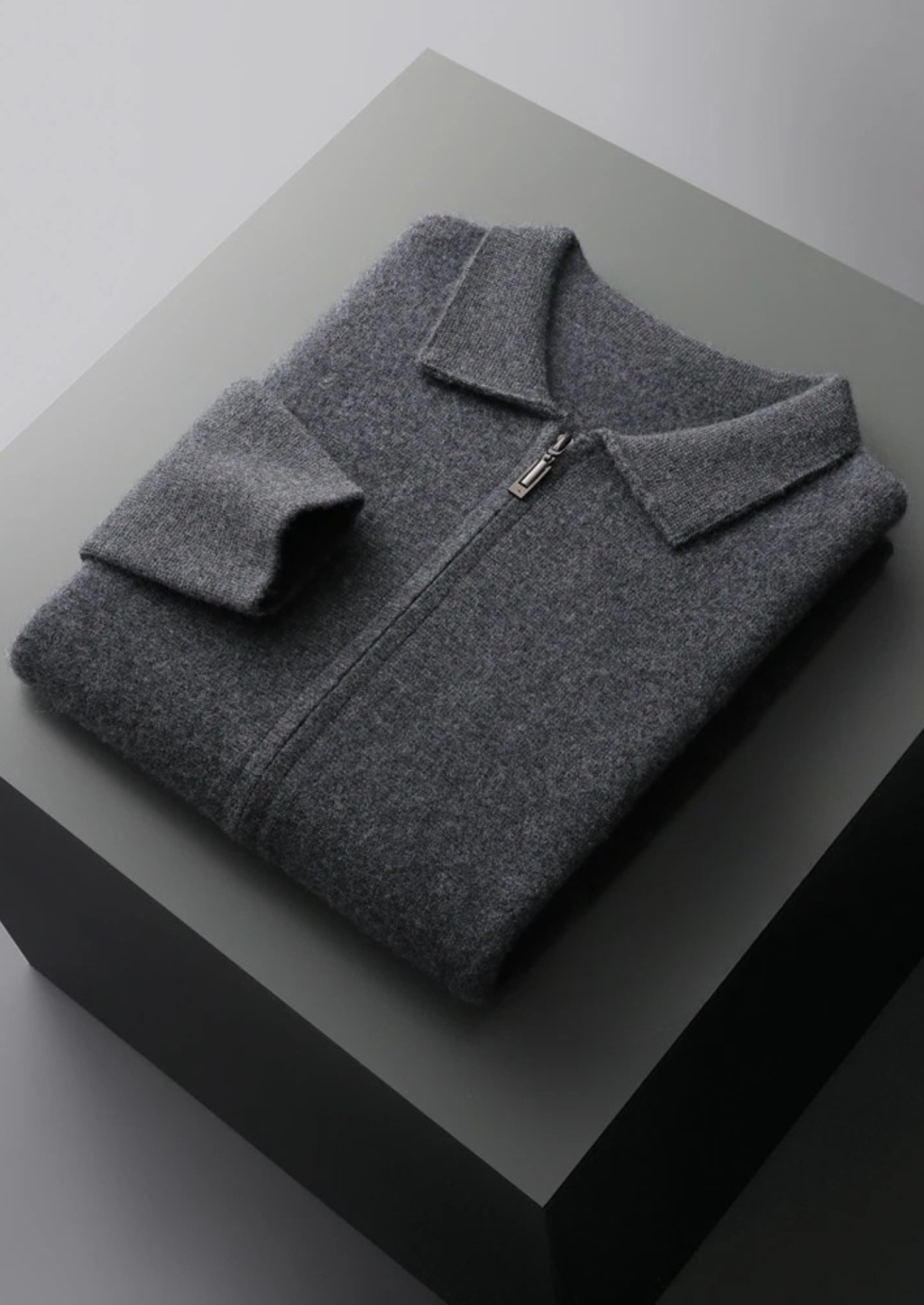Belmont Cashmere Zipp Cardigan