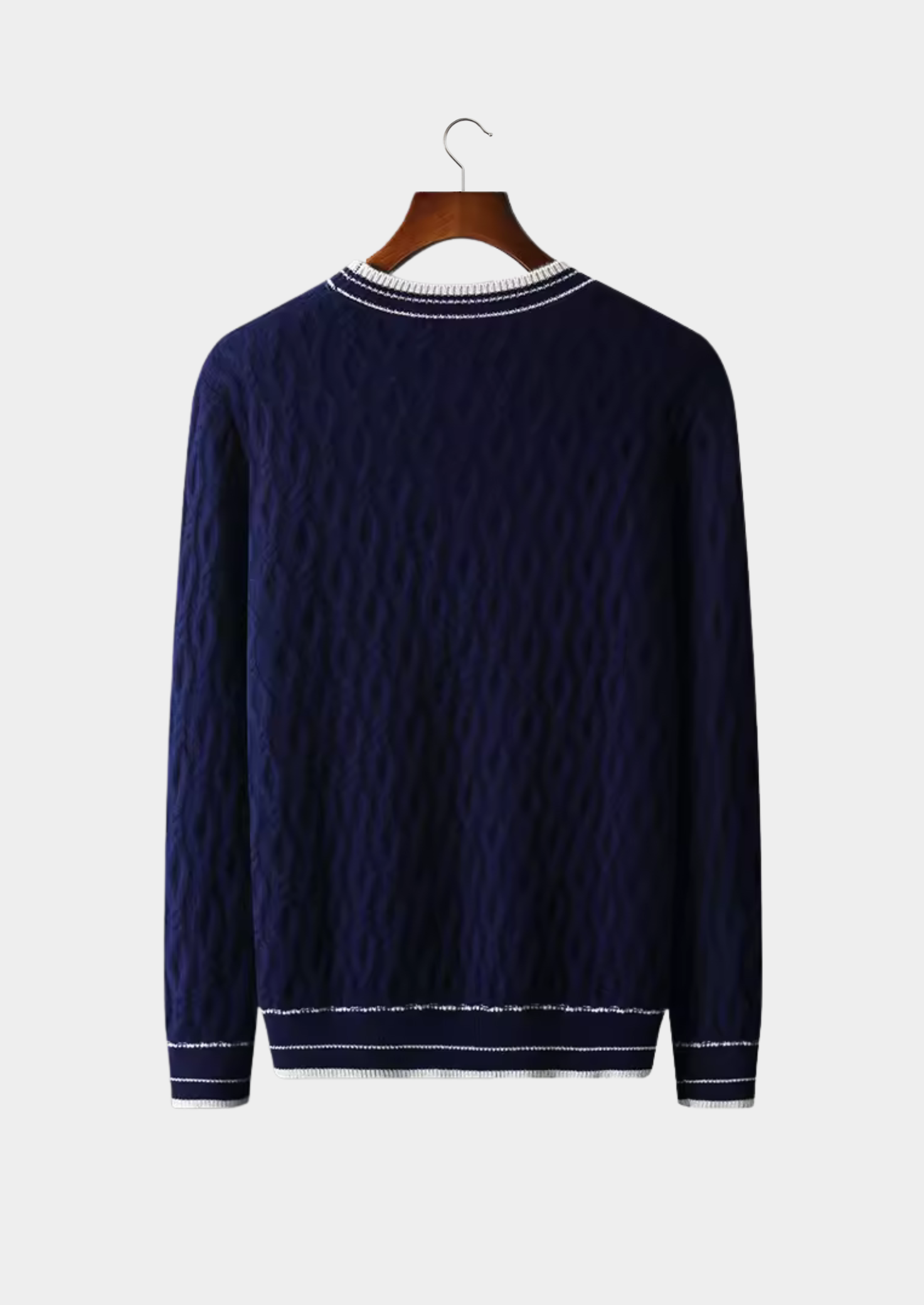 Belmont  WOOL JACQUARD CREWNECK