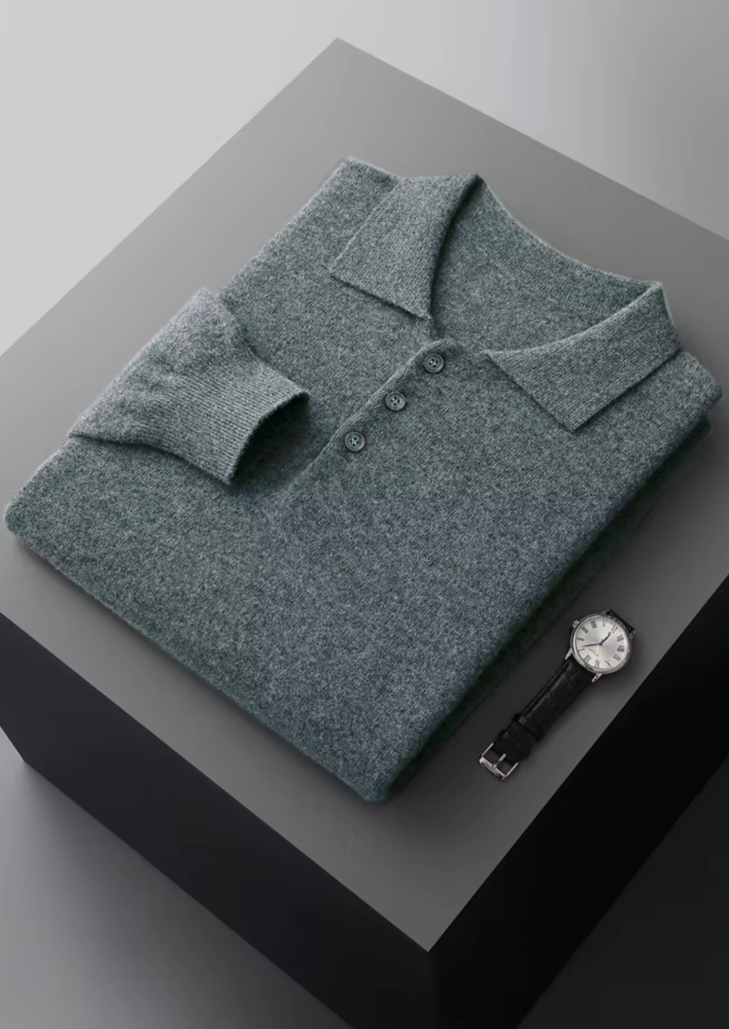 BELMONT WOOL CLASSIC SWEATER POLO