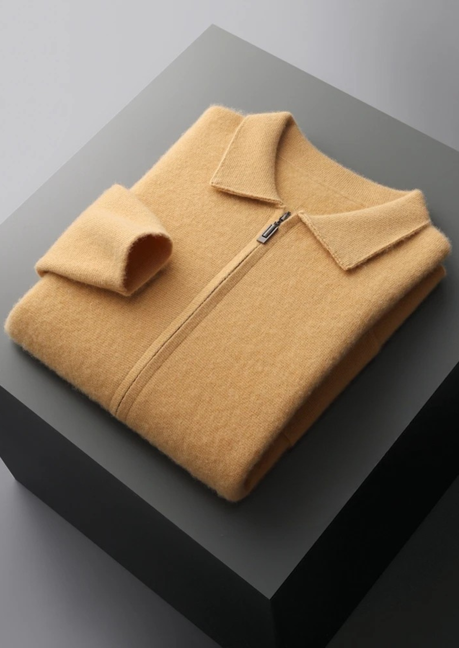 Belmont Cashmere Zipp Cardigan