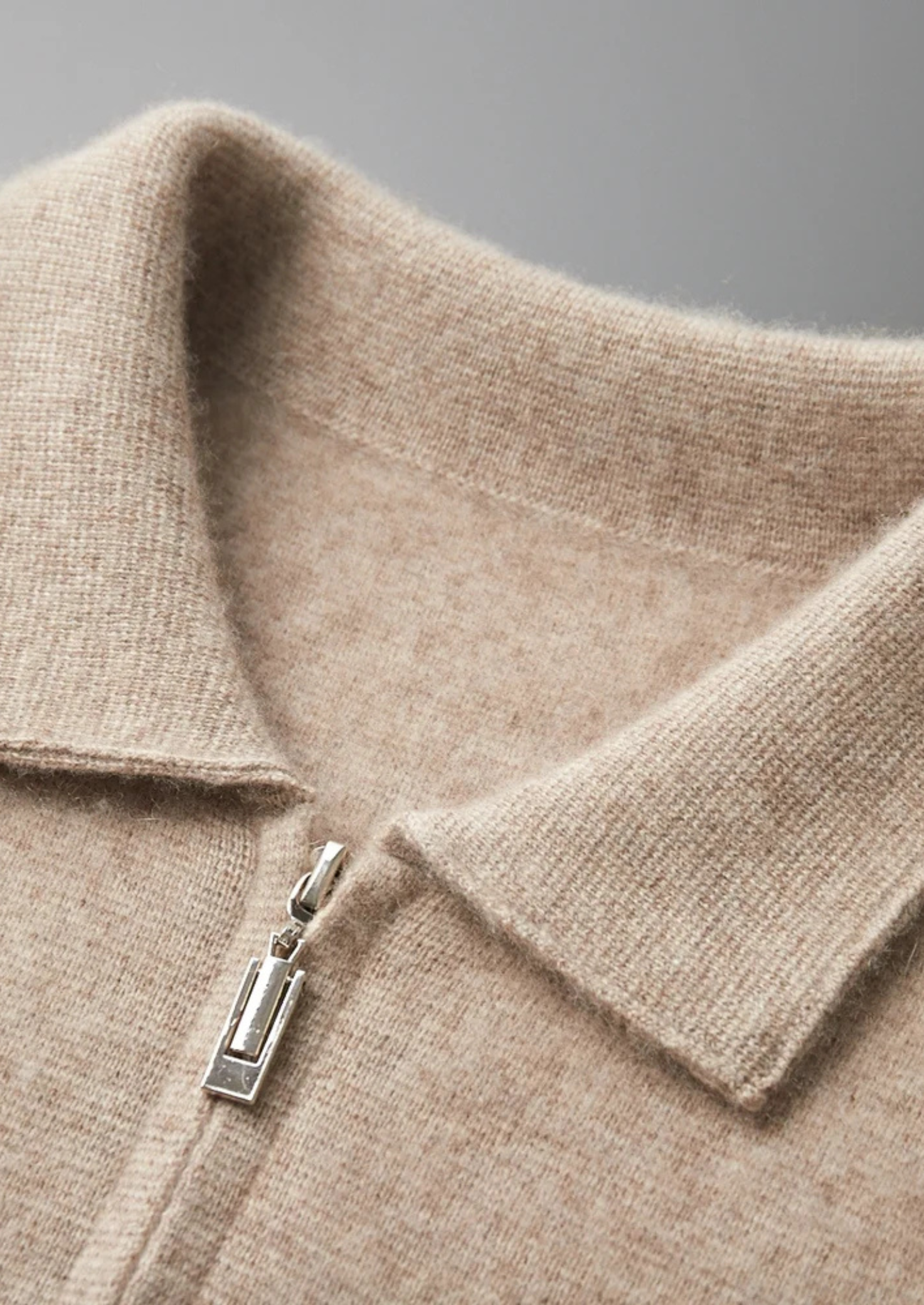 Belmont Cashmere Zipp Cardigan