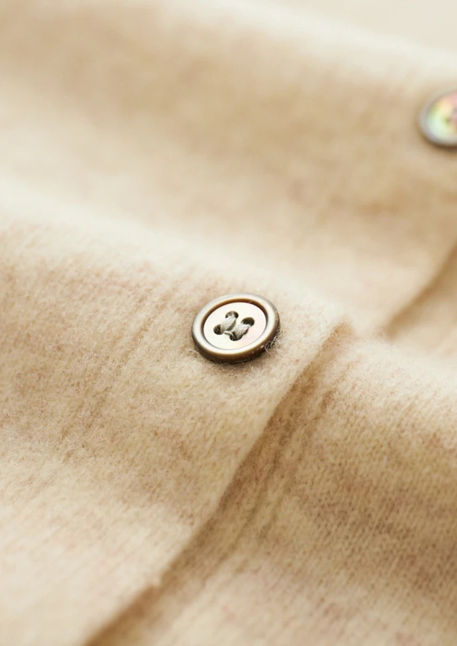 CASHMERE POLO CARDIGAN