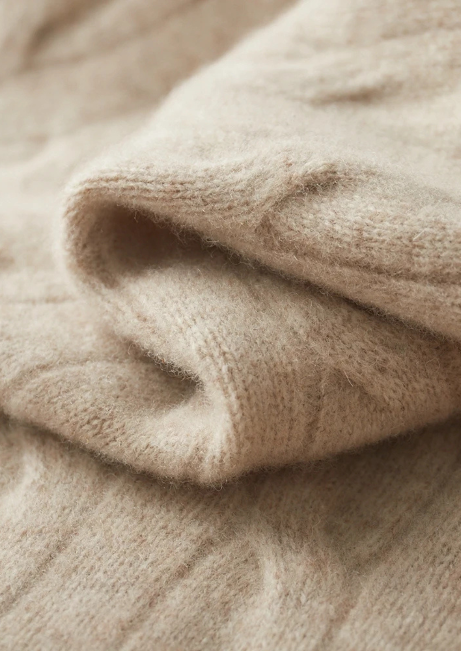 BELMONT WOOL CABLE HALF ZIP