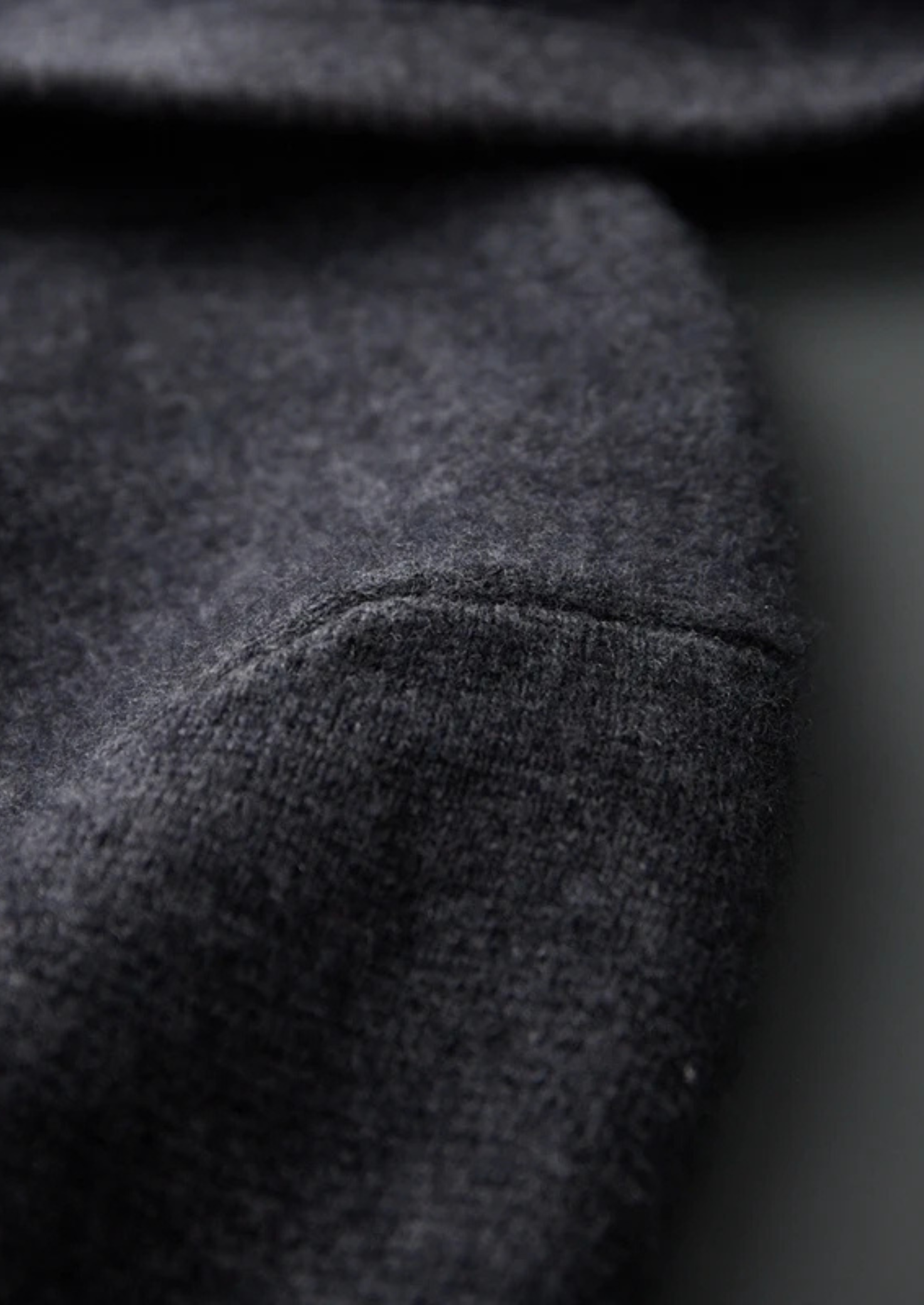 Belmont Cashmere Zip  Hoodie
