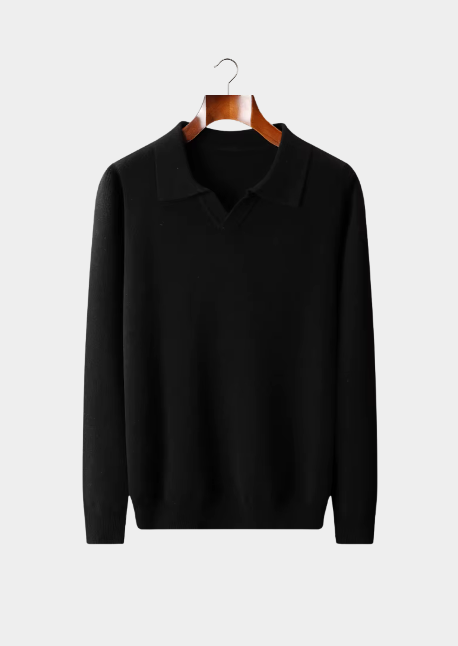 Belmont Wool Ribbed Buttonless