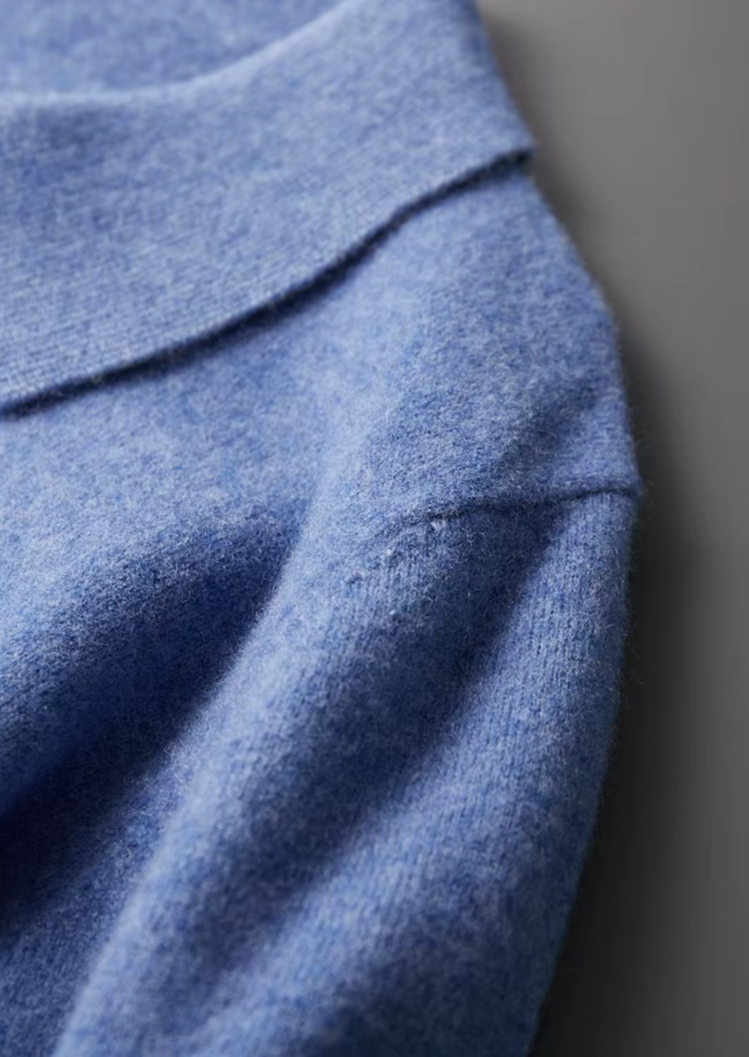 Belmont WOOL HALF ZIP POLO