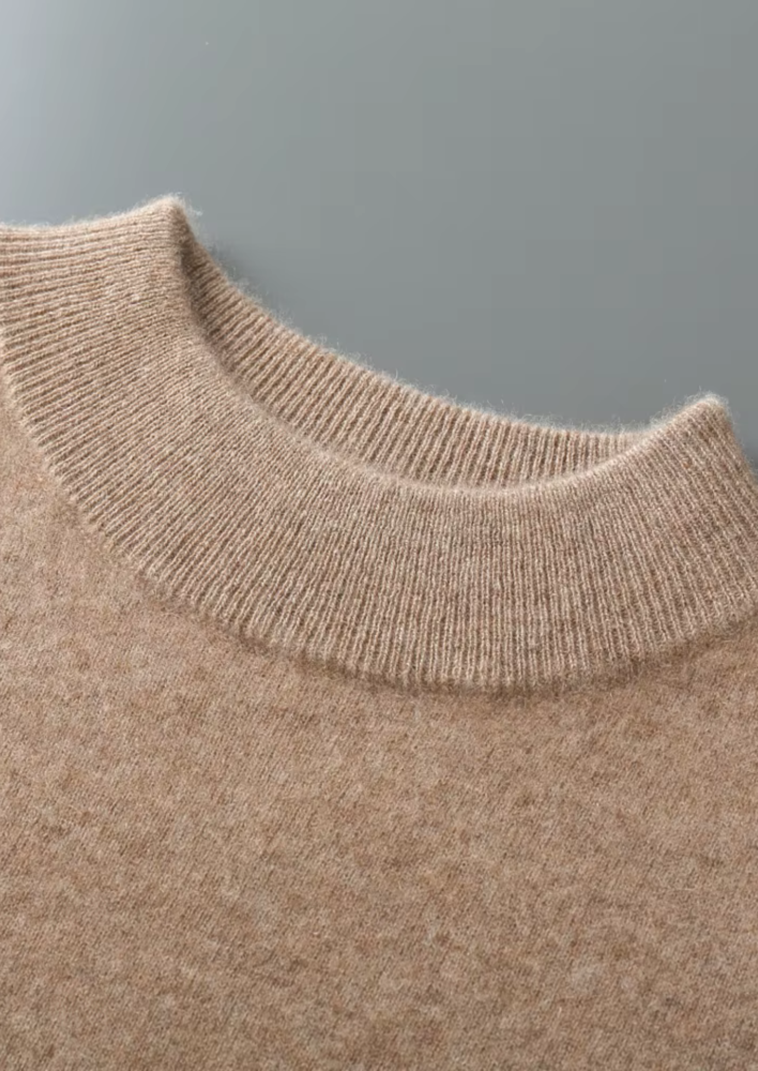 Belmont Wool Classic Mockneck Sweater