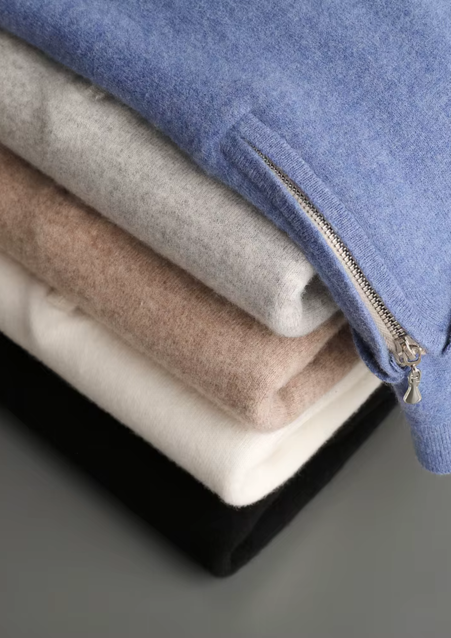Belmont WOOL HALF ZIP POLO