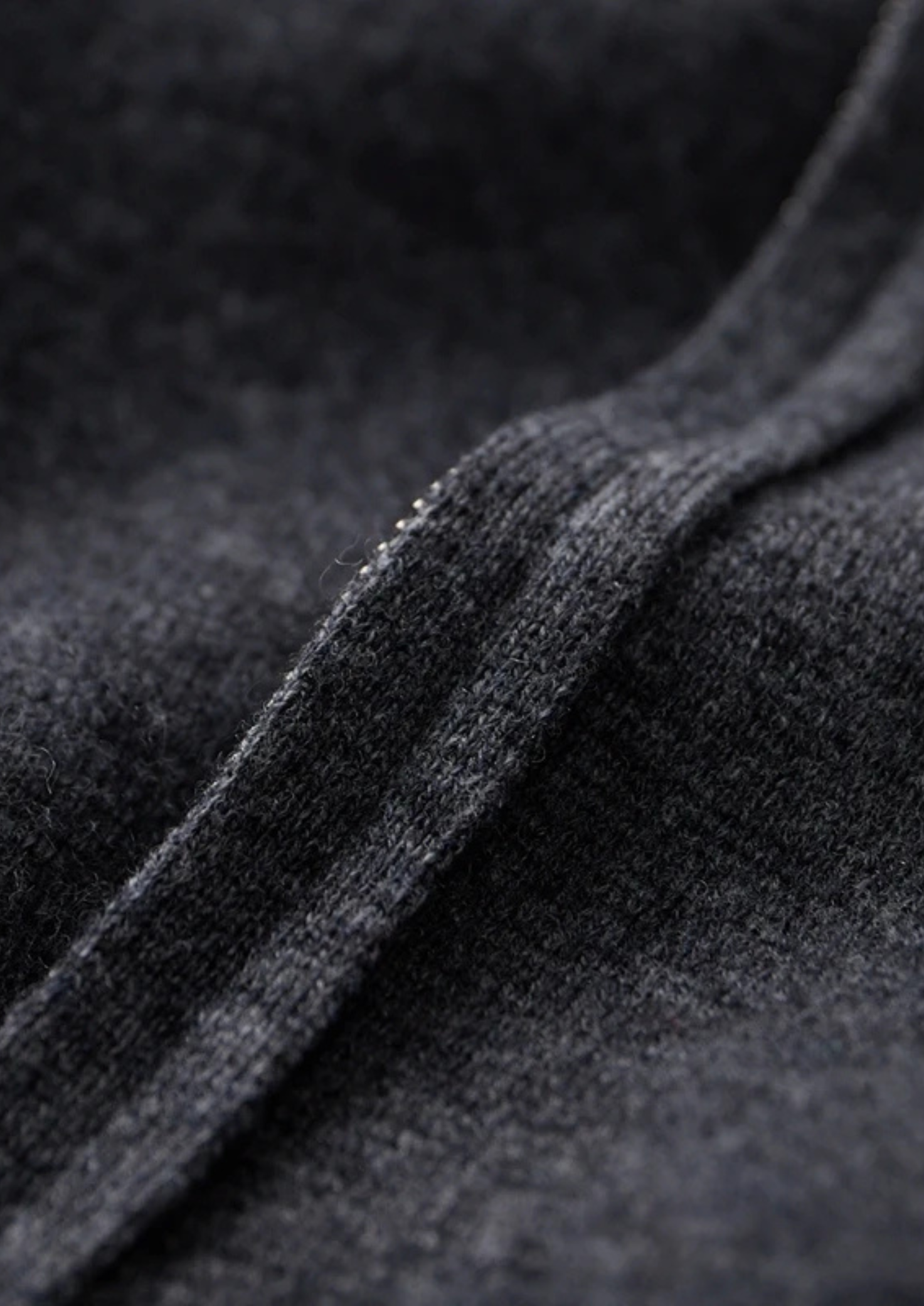 Belmont Cashmere Zip  Hoodie