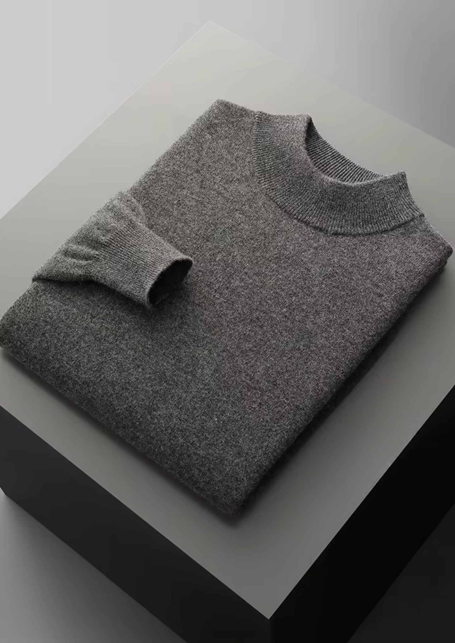 Belmont Wool Classic Mockneck Sweater