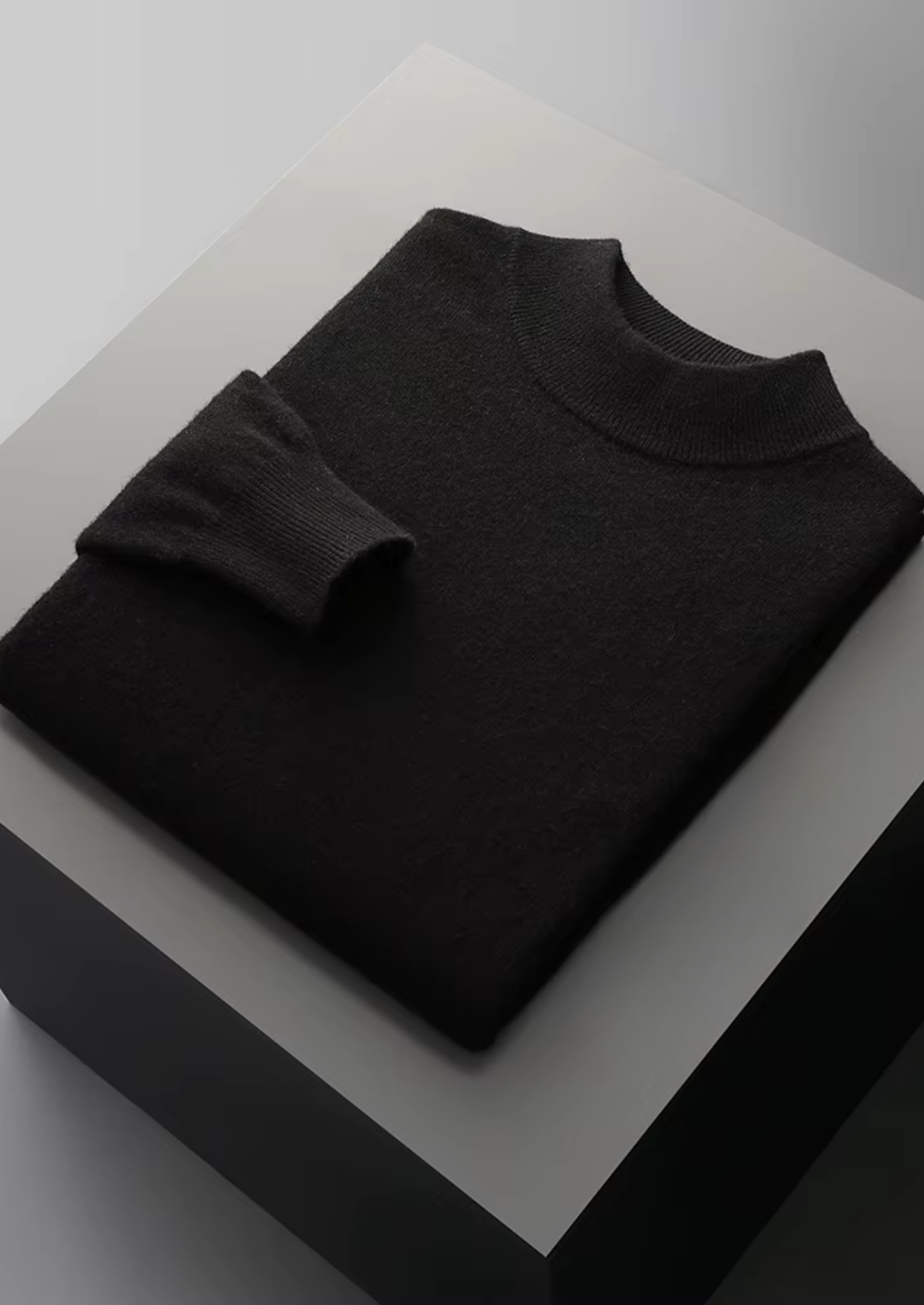 Belmont Wool Classic Mockneck Sweater
