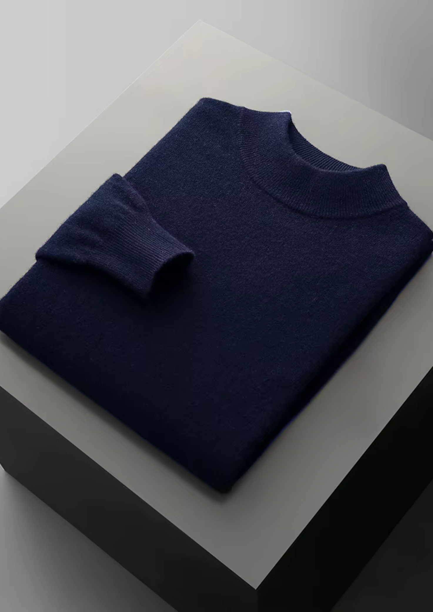 Belmont Wool Classic Mockneck Sweater