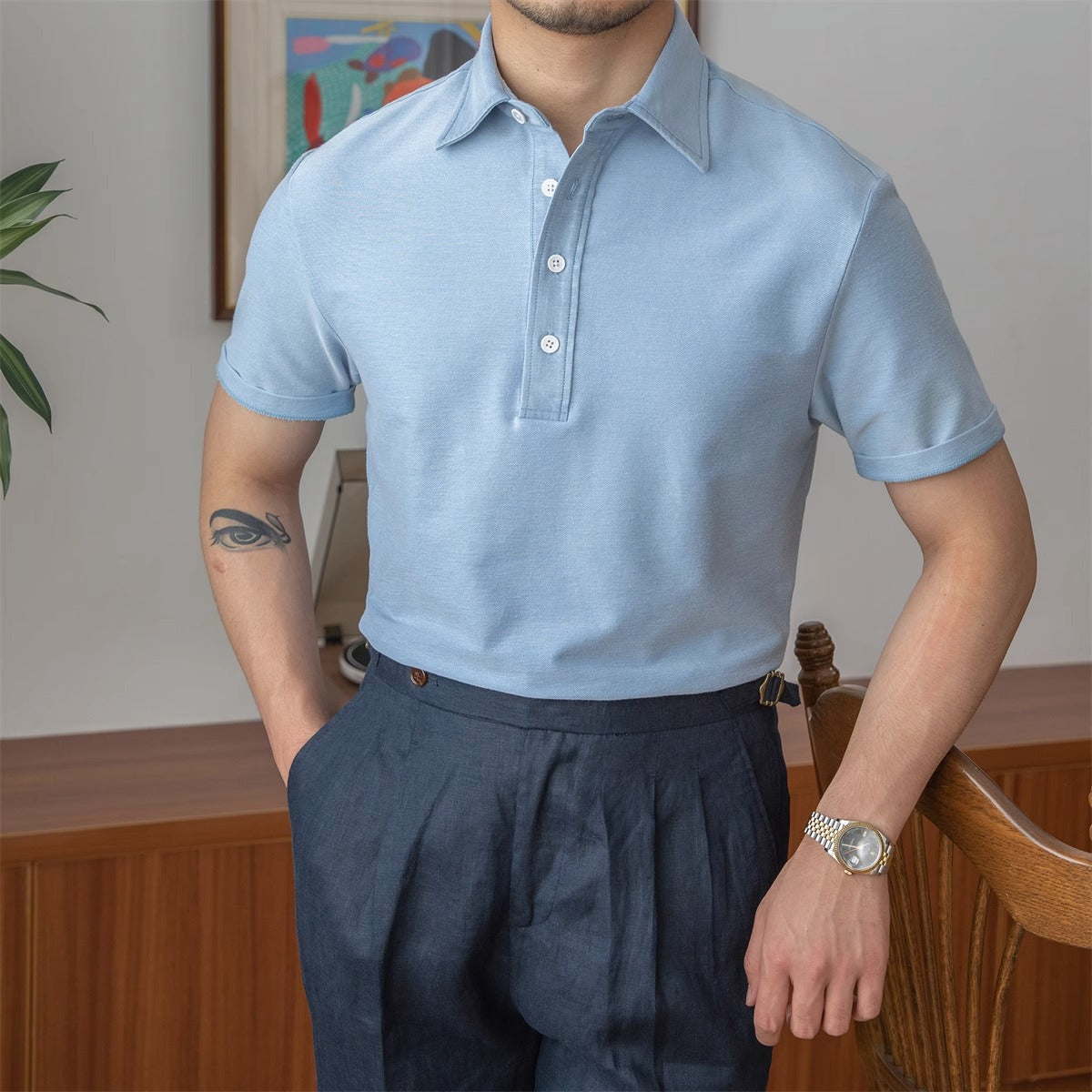 Belmont One Piece Collar Polo