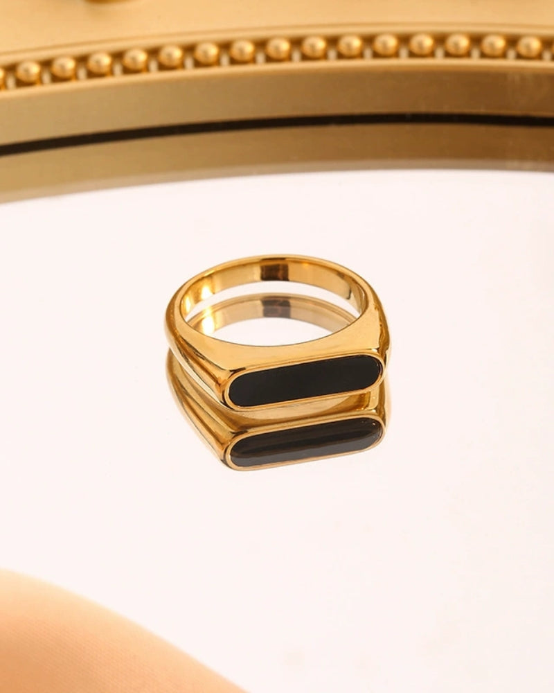 Obsidian Ring