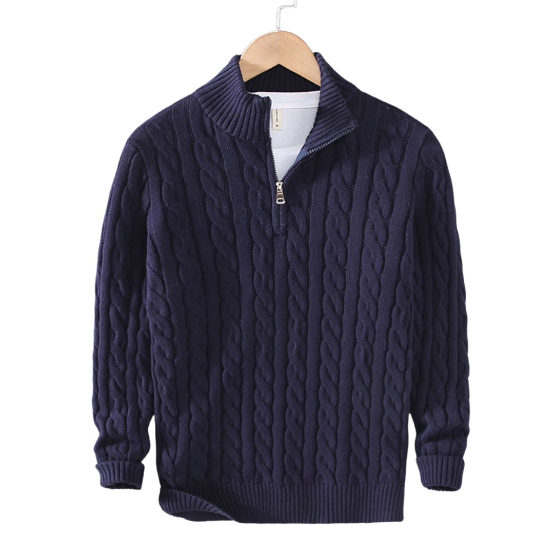 Belmont Constance Half Zip Sweater