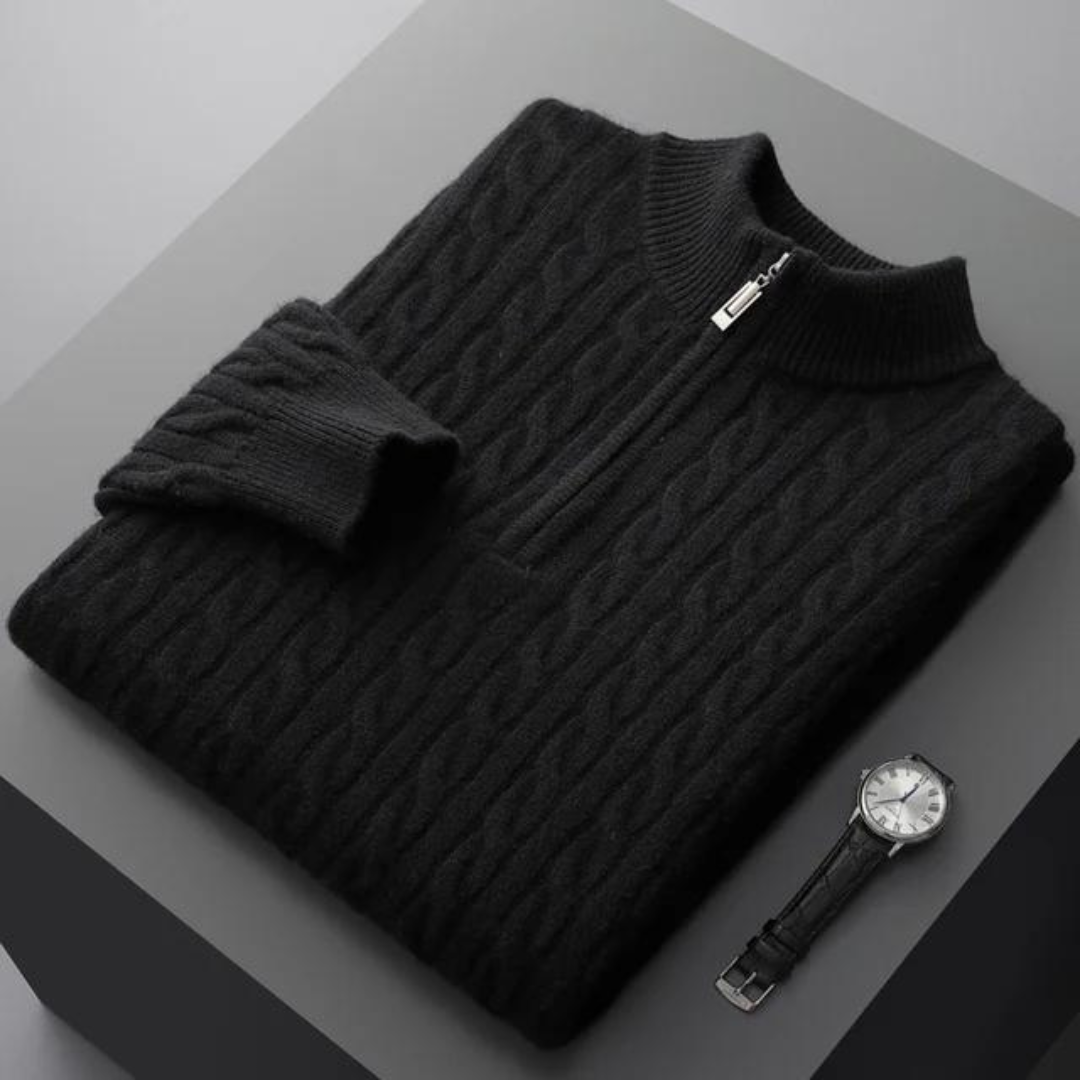 Belmont Cashmere Women Half Zip