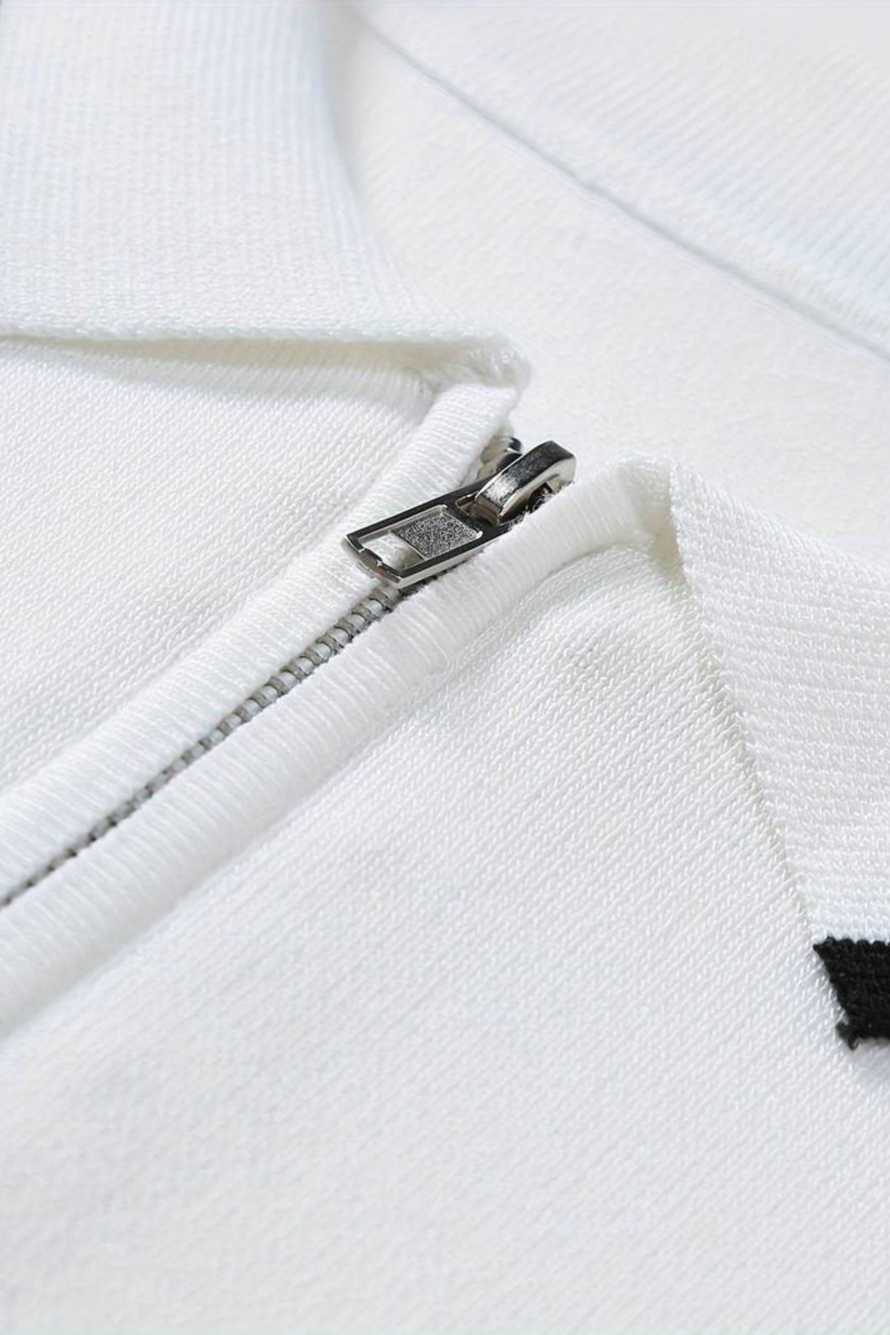 Belmont  Knitted Quarter Zip Golf Polo