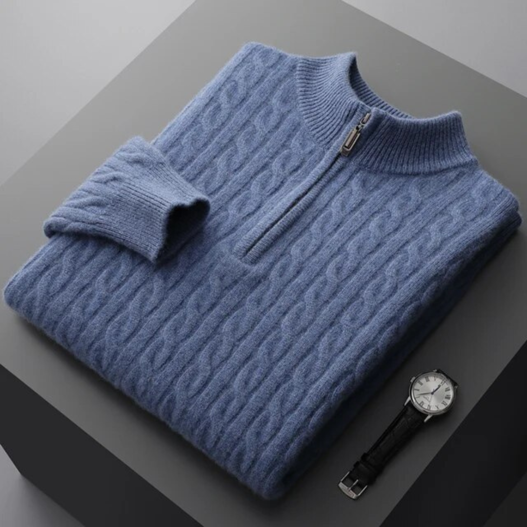 Belmont Cashmere Women Half Zip
