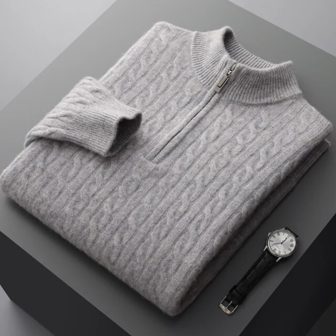 Belmont Cashmere Women Half Zip