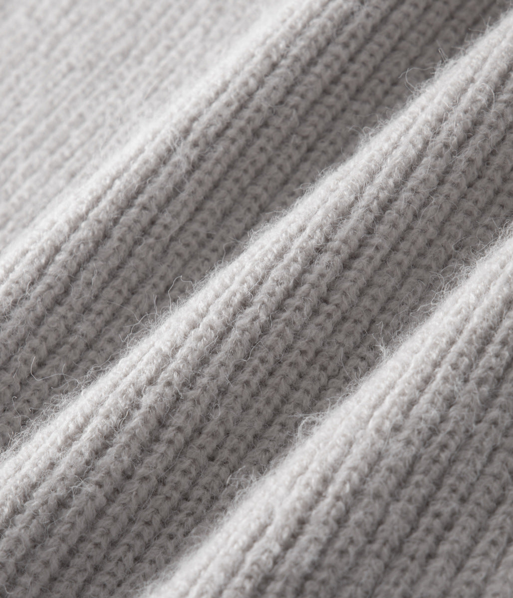 Belmont 100% Wool Zip Cardigan