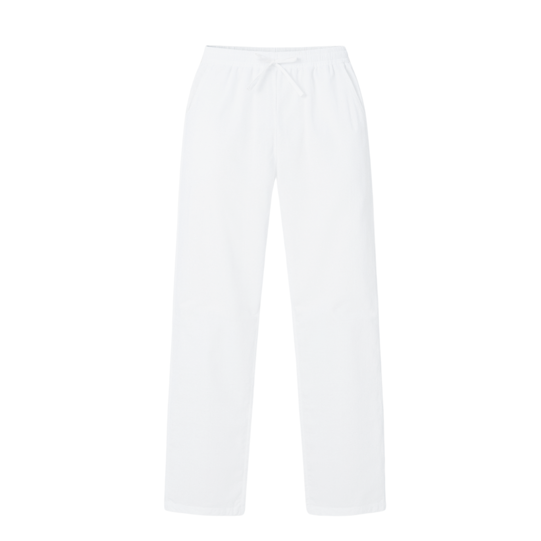 Belmont Cotton & Linen Blend Drawstring Pants